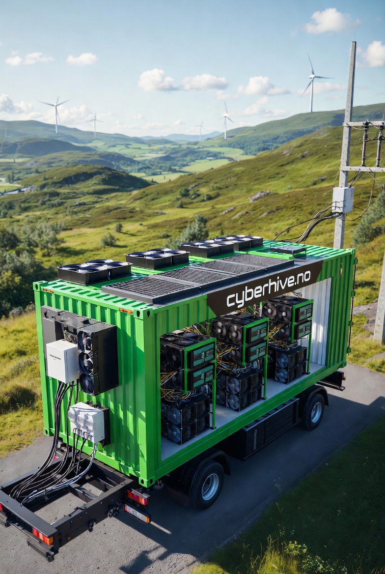 Mobile compute container