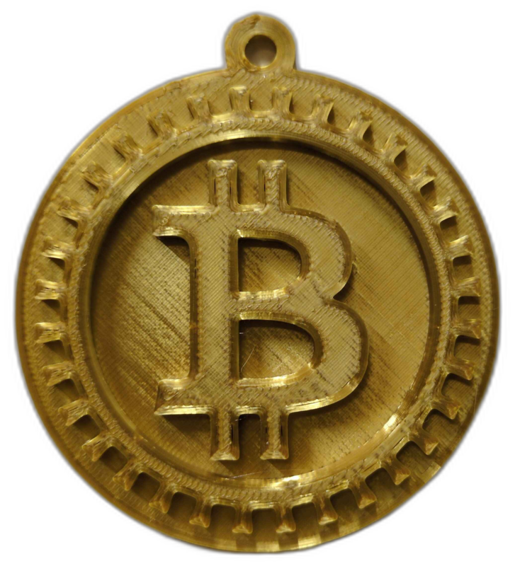 Bitcoin Christmas Ornament
