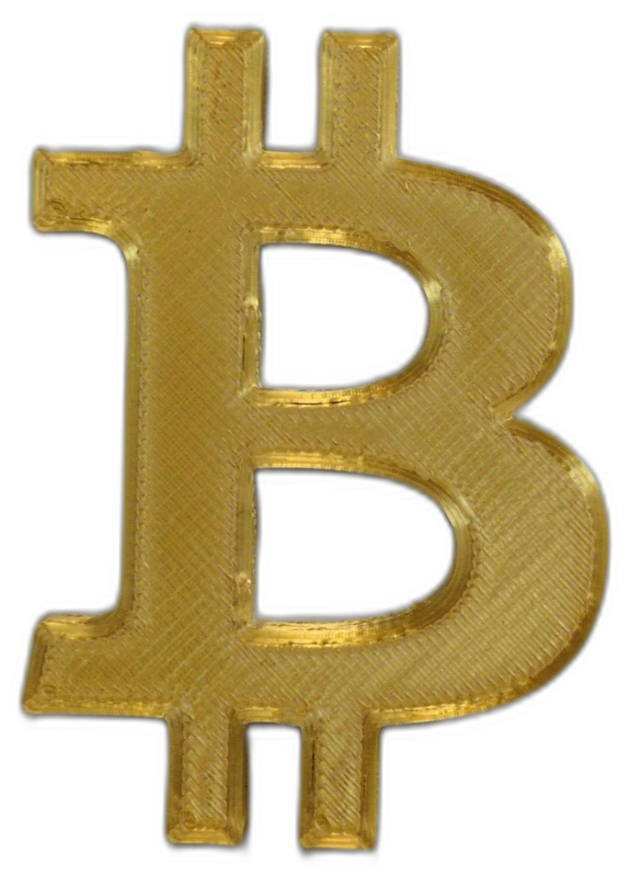Bitcoin B Magnet - Gold