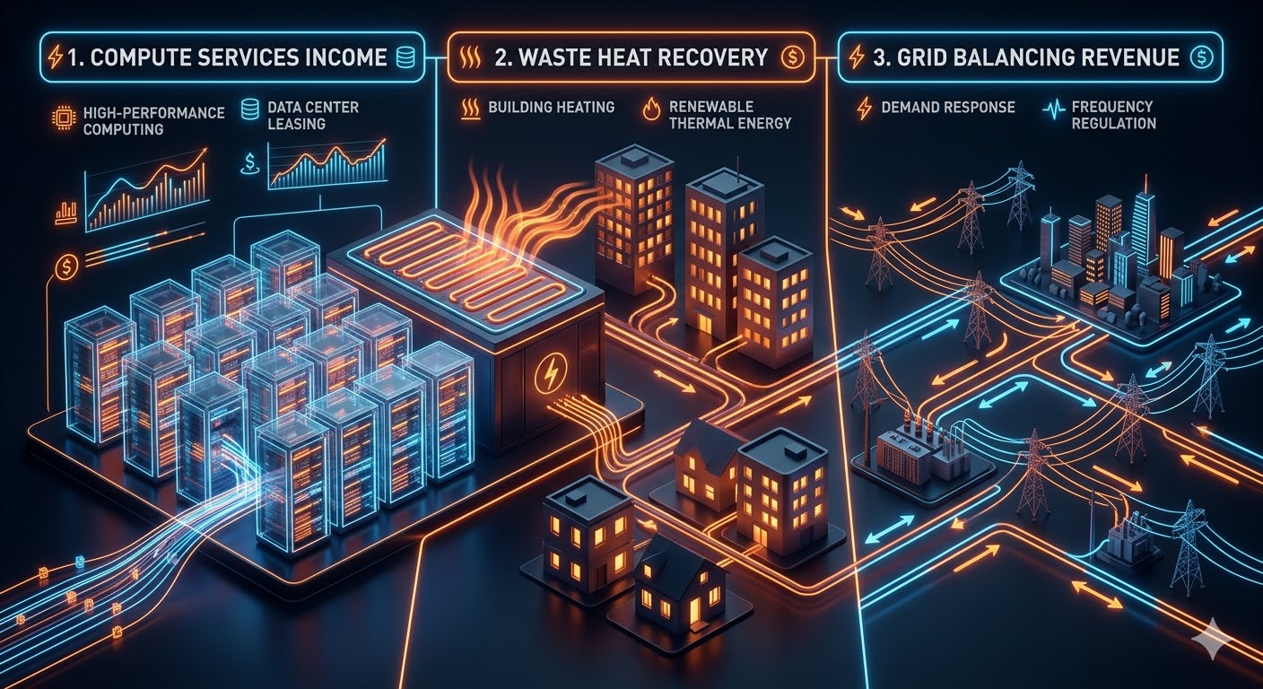 Three revenue streams